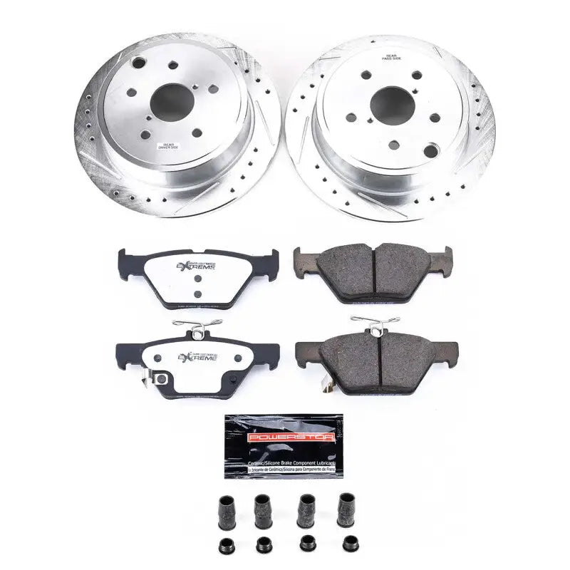 Power Stop 2021 Subaru WRX Rear Z26 Street Brake Kit - PowerStop