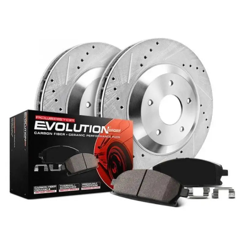Power Stop 2022 Hyundai Kona Z23 Evolution Brake Kit for improved stopping power