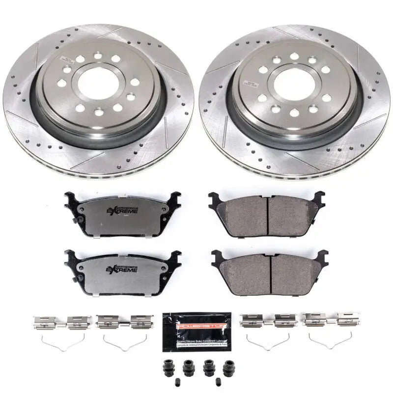 Power Stop 22-23 Jeep Grand Wagoneer Rear Z36 Truck & Tow Brake Kit - PowerStop