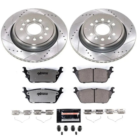 Power Stop 22-23 Jeep Grand Wagoneer Rear Z36 Truck & Tow Brake Kit - PowerStop