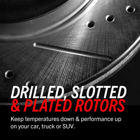 Power Stop 22-24 Ford Maverick Front Drilled & Slotted Rotor (Pair) - PowerStop