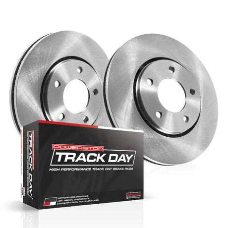 Power Stop 88-96 Chevrolet Corvette Front Track Day Brake Kit - Truck & Automotive