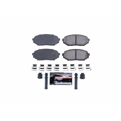 Power Stop 90-93 Geo Storm Front Z23 Evolution Sport Brake Pads w/Hardware - Truck & Automotive