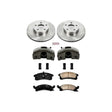 Power Stop 90-98 Buick Skylark Autospecialty Kit w/ Calipers - Front - Truck & Automotive