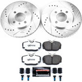 Power Stop 91-92 BMW 318i Front Z26 Street Warrior Brake Kit - Truck & Automotive