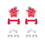 PowerStop Power Stop 92-01 Honda Prelude Rear Red Calipers w/Brackets - Pair