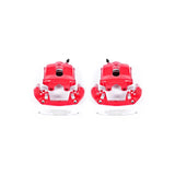Power Stop 92-98 BMW 318i Front Red Calipers w/Brackets - Pair - Truck & Automotive
