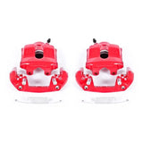 Power Stop 92-98 BMW 318i Front Red Calipers w/Brackets - Pair - Truck & Automotive