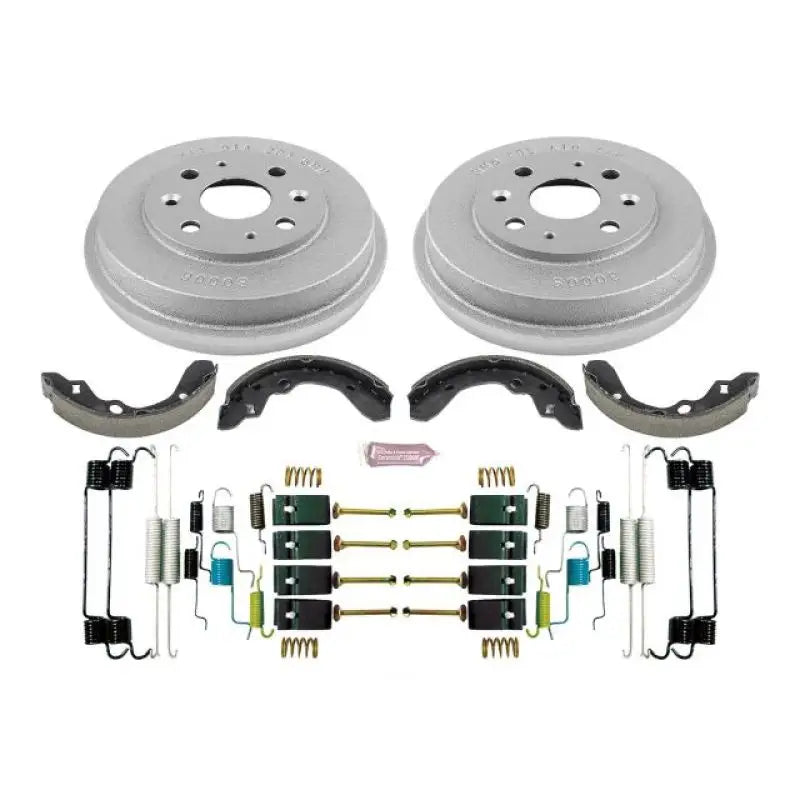 Power Stop 93-96 Ford Escort Rear Autospecialty Drum Kit - Truck & Automotive
