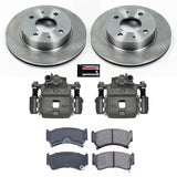 Power Stop 95-98 Nissan 200SX Autospecialty Kit w/ Calipers - Front - Truck & Automotive