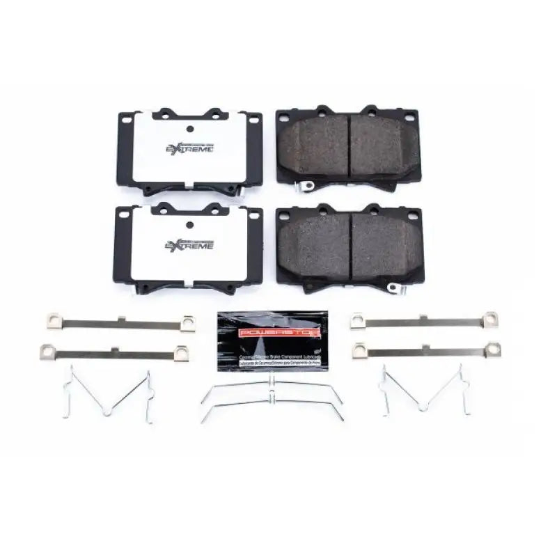 Power Stop 98-07 Lexus LX470 Front Z36 Truck & Tow Brake Pads w/Hardware - Automotive