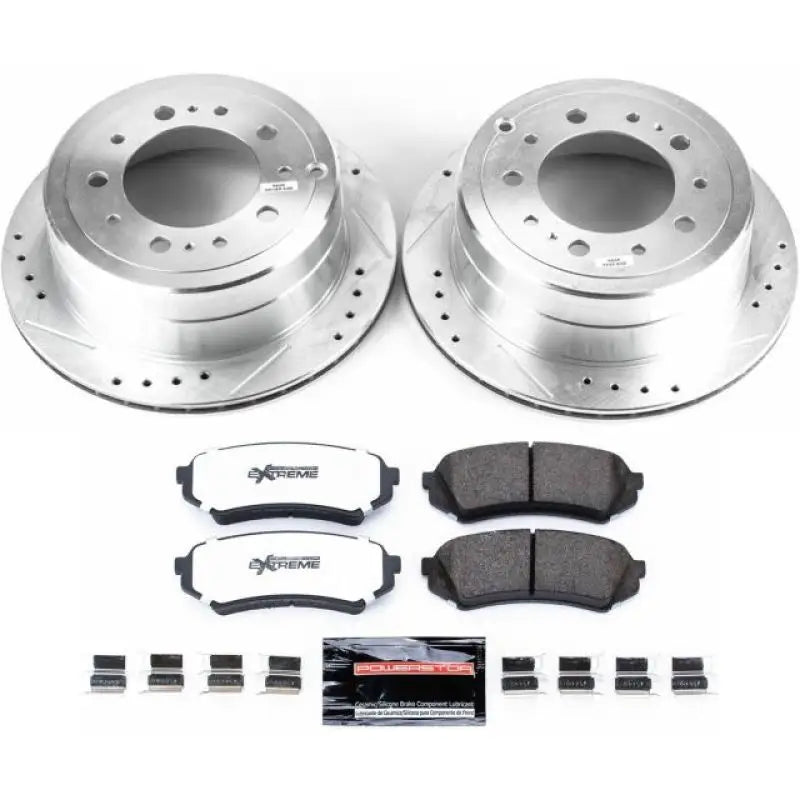 Power Stop 98-07 Lexus LX470 Rear Z36 Truck & Tow Brake Kit - Automotive