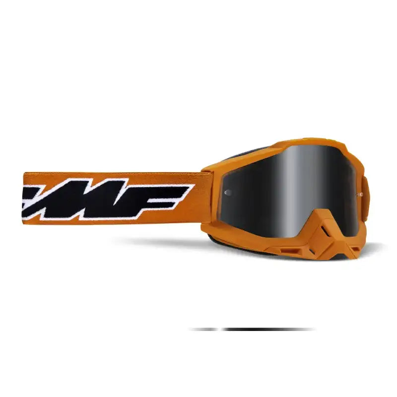 F-50037-00003 FMF VISION Powerbomb Goggle Rocket Orange Mirror Silver Lens
