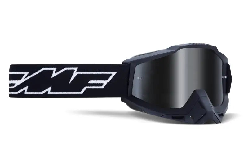 F-50048-00001 FMF VISION Powerbomb Youth Goggle Rocket Black Mirror Silver Len