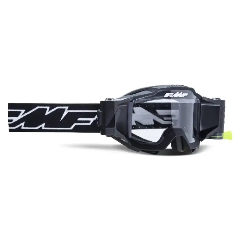 Powerbomb Youth Goggle Rocket Blk Clear Lens Film Sys