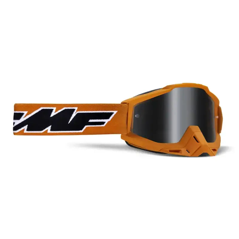 F-50048-00003 FMF VISION Powerbomb Youth Goggle Rocket Orange Mirror Silver Le