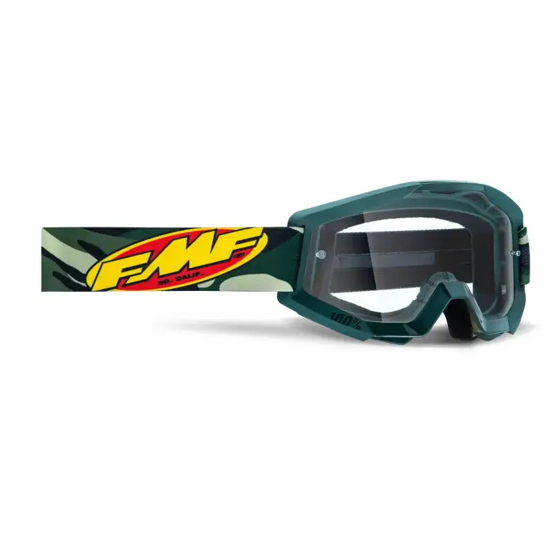 F-50050-00001 FMF VISION Powercore Goggle Assault Camo Clear Lens