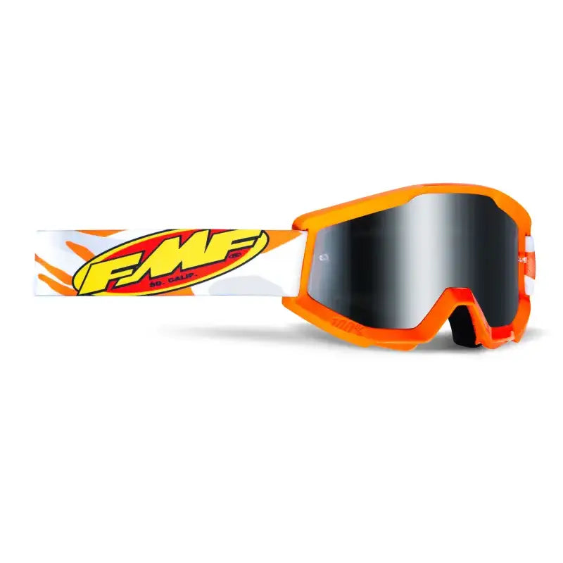 F-50051-00002 FMF VISION Powercore Goggle Assault Grey Camo Mirror Silver Lens