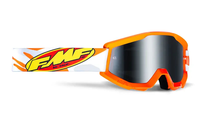 F-50051-00002 FMF VISION Powercore Goggle Assault Grey Camo Mirror Silver Lens