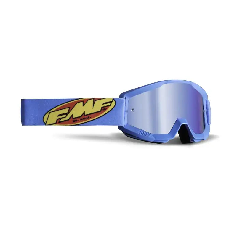 F-50051-00004 FMF VISION Powercore Goggle Core Cyan Mirror Blue Lens