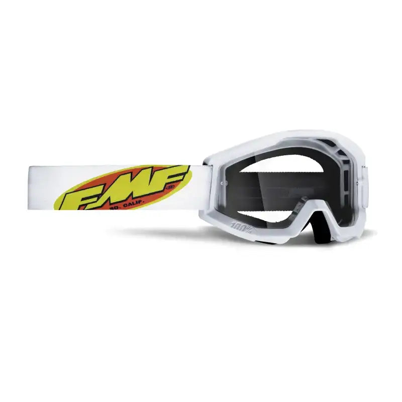 F-50050-00005 FMF VISION Powercore Goggle Core White Clear Lens