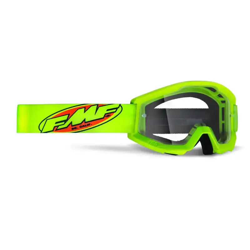 F-50050-00006 FMF VISION Powercore Goggle Core Yellow Clear Lens