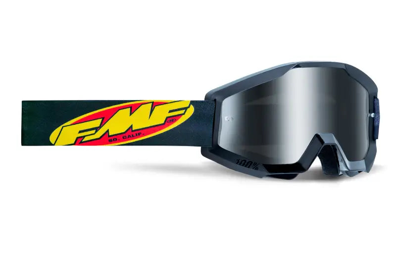 F-50055-00002 FMF VISION Powercore Youth Goggle Core Black Mirror Silver Lens
