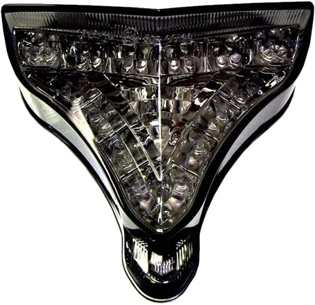 Powergrid Tail Light Smoke with LED taillight and integrated turn signals for motorcycles