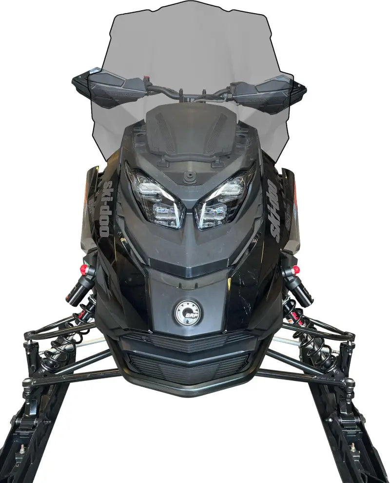 Cobra W/S Tall Clear 21" W/ Blk Fade