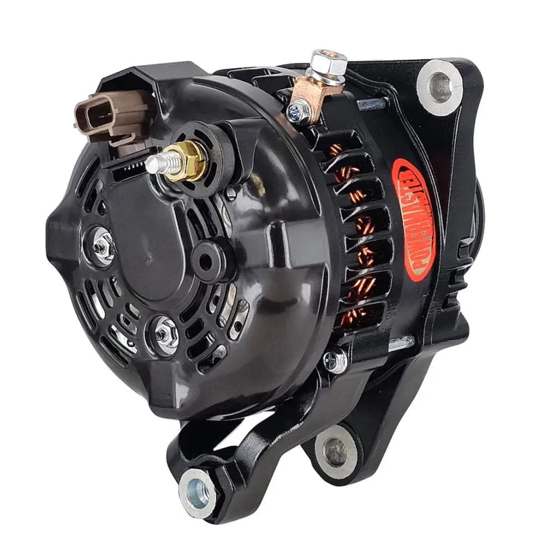 Powermaster Highly Efficient Alternator/ Generator 851626-2R-CCW - Black Alt Ford Denso 175A 2011-23
