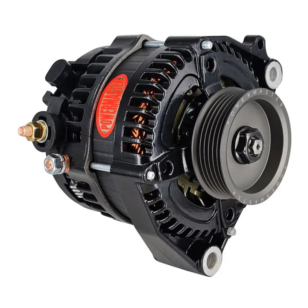 Powermaster One Wire Connection Alternator/ Generator 517943.16.8 - Black Alt GM Denso 245A Corvette