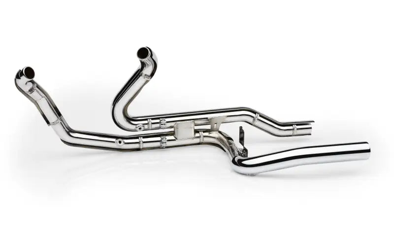 Powerport Dual Headpipes Chrome Trike 10 16 - COBRA