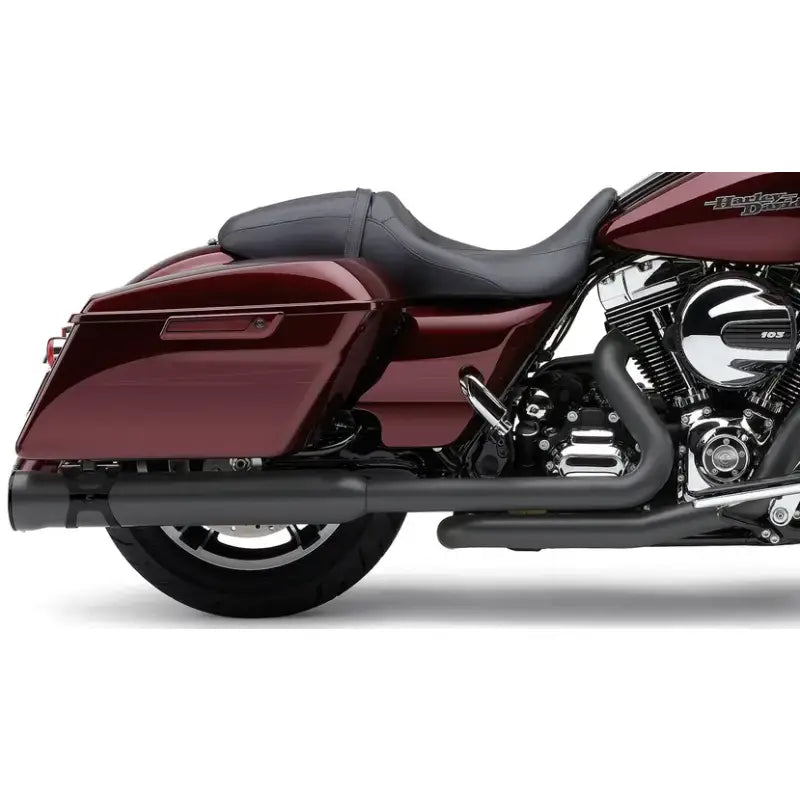 Powerport Dual Headpipes Black Flh/Flt 09 22 - COBRA