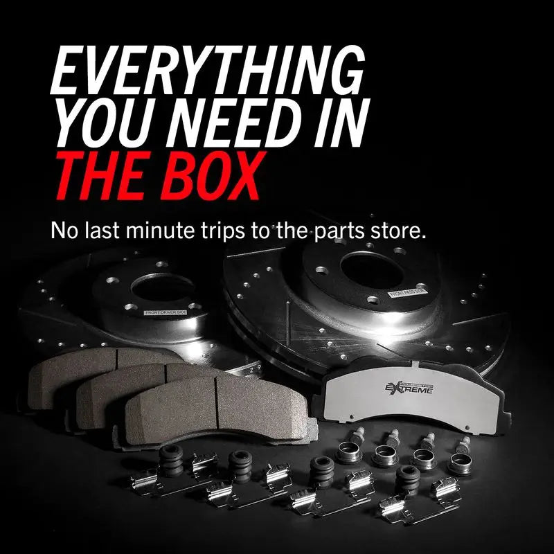 Powerstop Dust-Free Braking Performance Brake Kit K6107-26 - Street Warrior
