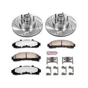 Powerstop K1854-36 Disc Brake PAD AND Rotor KIT