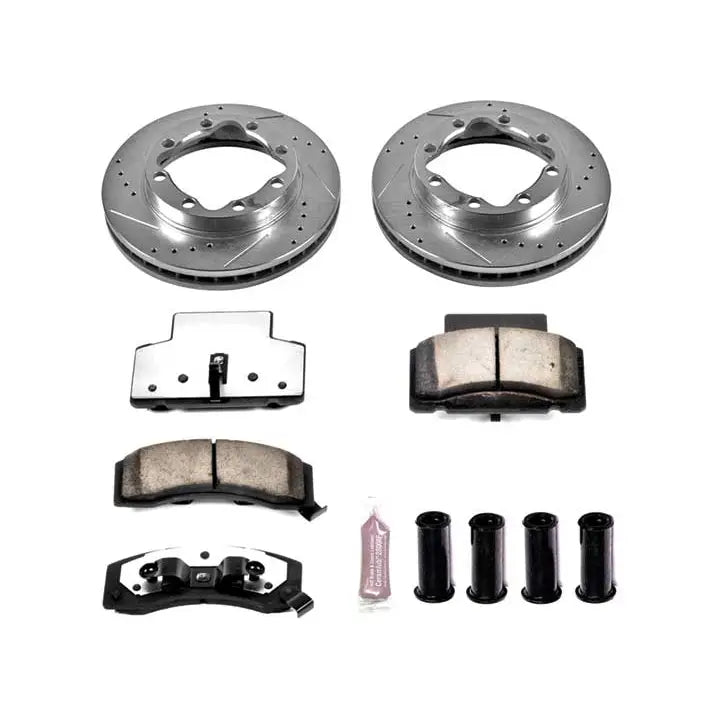 Powerstop K1992-36 Disc Brake PAD AND Rotor KIT