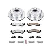 Powerstop K2156-36 Disc Brake PAD AND Rotor KIT