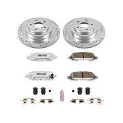 Powerstop K219-26 Disc Brake PAD AND Rotor KIT