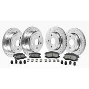 Powerstop K2798 Disc Brake PAD AND Rotor KIT