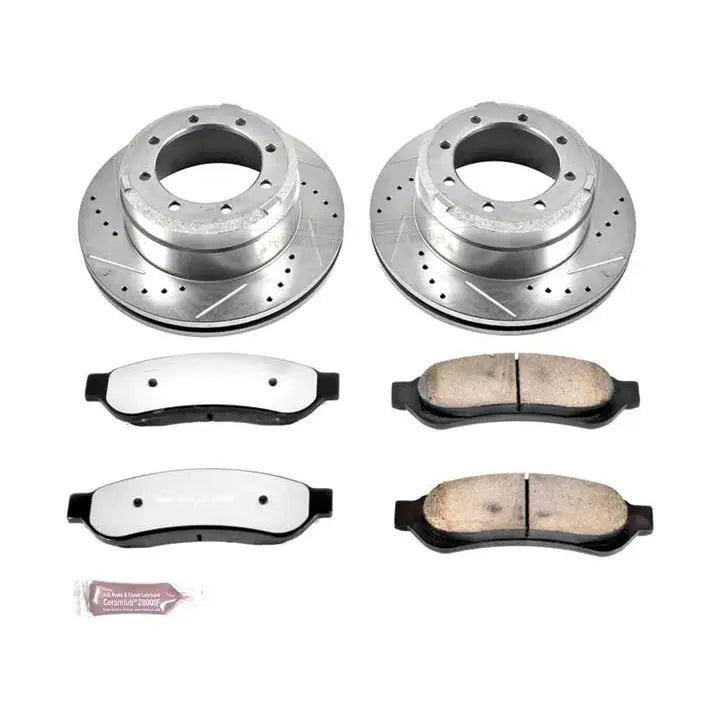 Powerstop K4593-36 Disc Brake PAD AND Rotor KIT