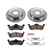 Powerstop K4683-36 Disc Brake PAD AND Rotor KIT