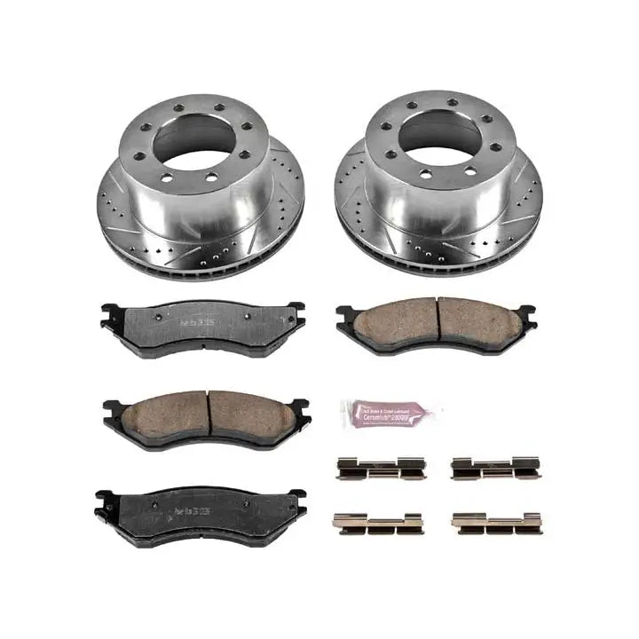 Powerstop K5489-36 Disc Brake PAD AND Rotor KIT