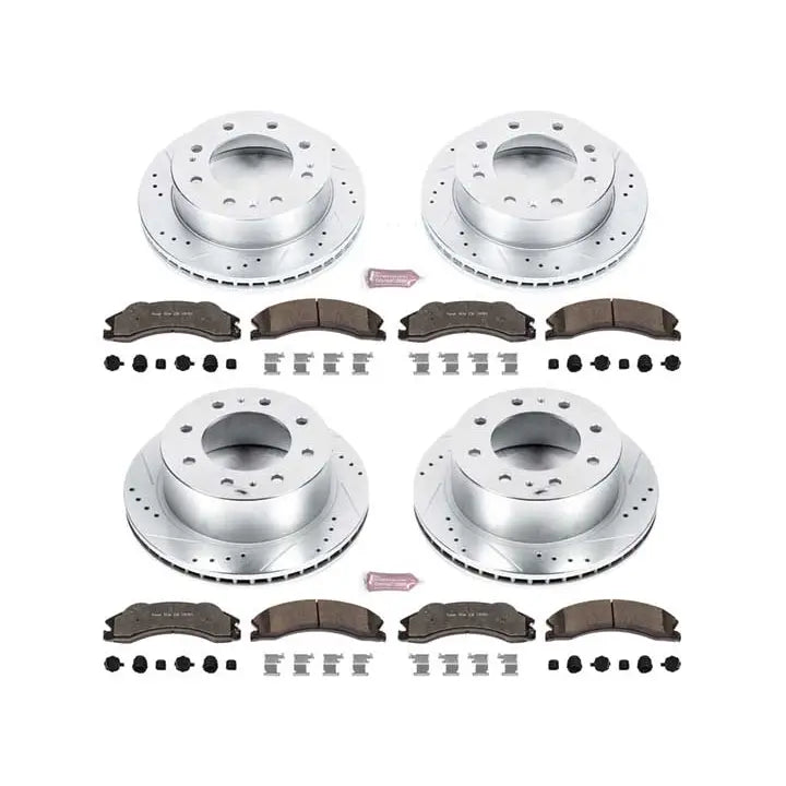 Powerstop K5561-36 Disc Brake PAD AND Rotor KIT