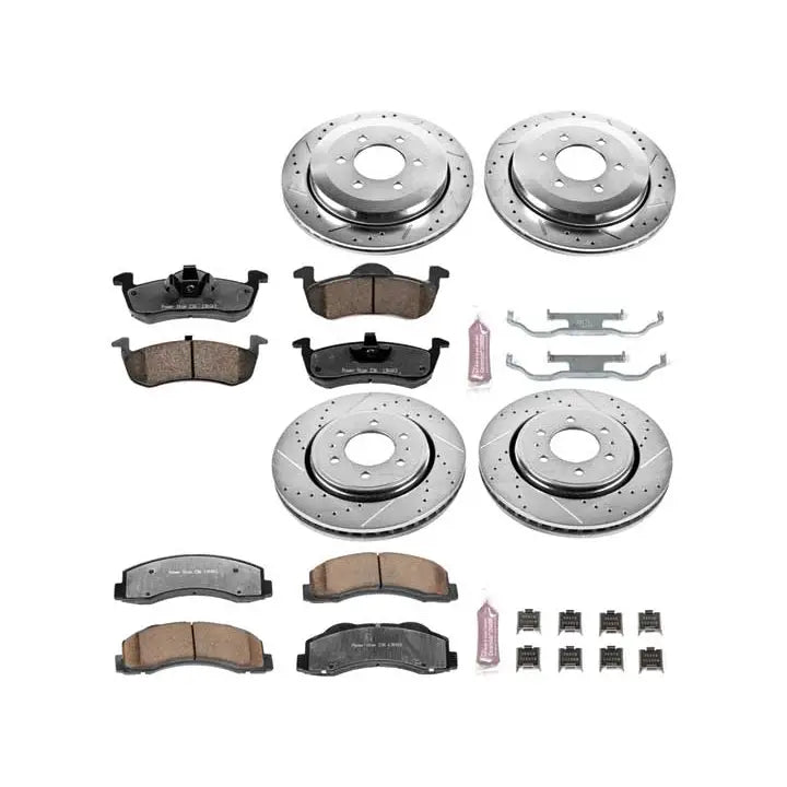 Powerstop K5577-36 Disc Brake PAD AND Rotor KIT