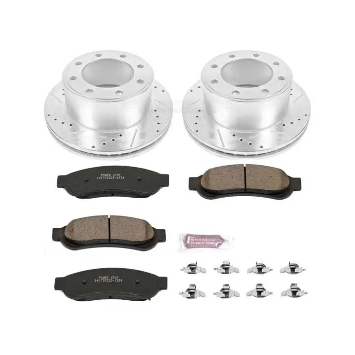 Powerstop K5578 Disc Brake PAD AND Rotor KIT