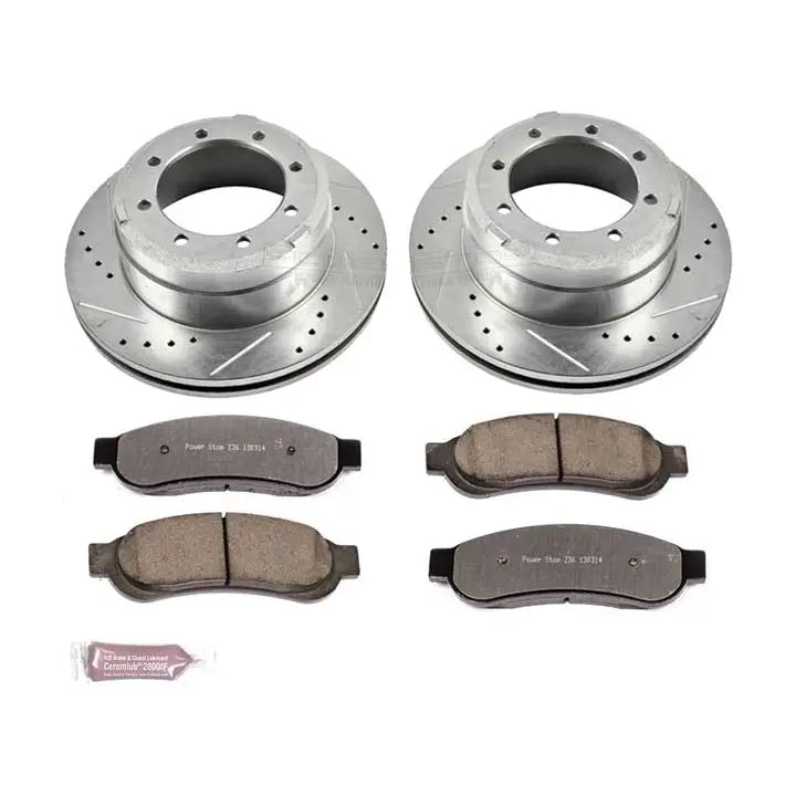 Powerstop K5579-36 Disc Brake PAD AND Rotor KIT