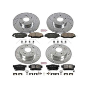 Powerstop K6781 Disc Brake PAD AND Rotor KIT