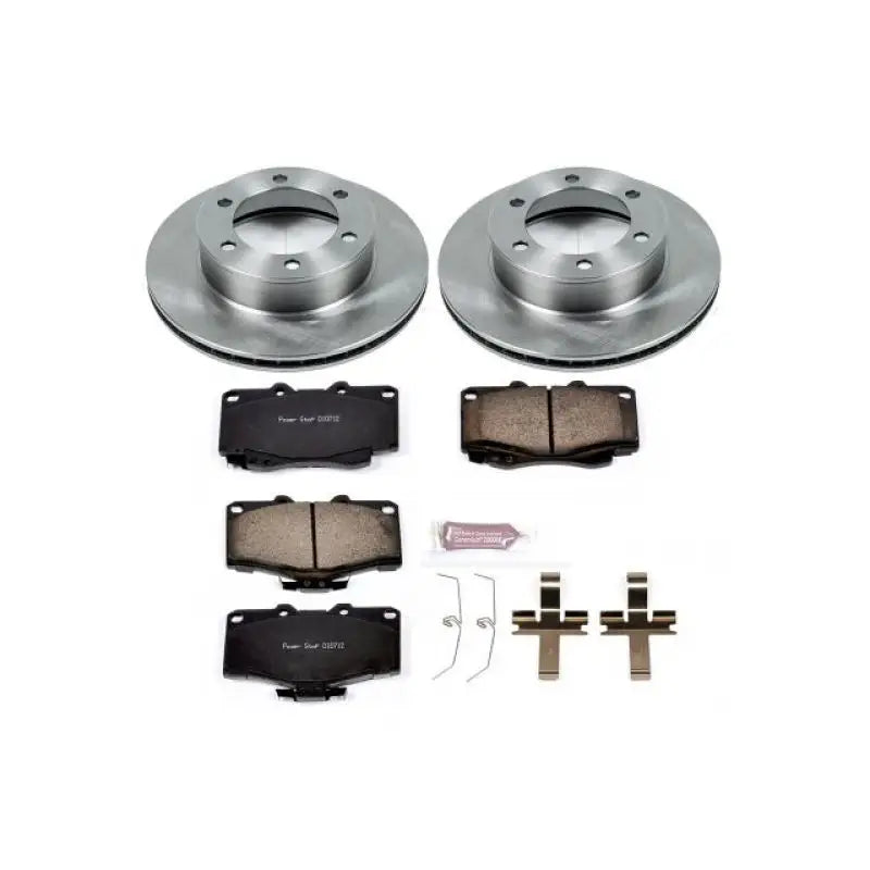 PowerStop KOE1233 Power Stop 95-02 Toyota 4Runner Front Autospecialty Brake Kit