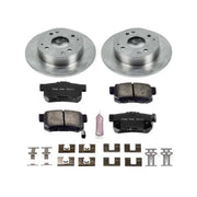 Powerstop KOE1244 Disc Brake PAD AND Rotor KIT