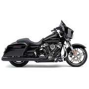 Powrflo 2 1 W/Billet Tip Black Flh/Flt 17 22 - COBRA